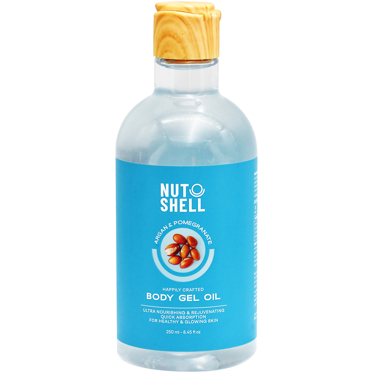 Nut Shell Argan and Pomegranate Body Gel Oil 250 ml image number 0