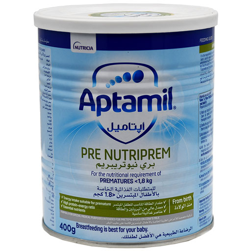 Aptamil Pre Nutriprem Milk Powder 400gm image number 0