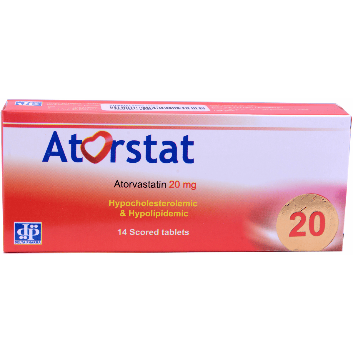 Atorstat 20mg 14Tab image number 0