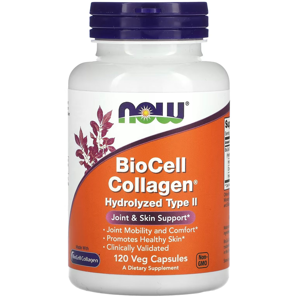 Now BioCell Collagen 120 Capsules image number 0