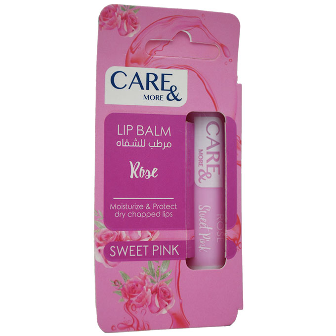 Care&More Lip Balm Rose 4gm image number 0