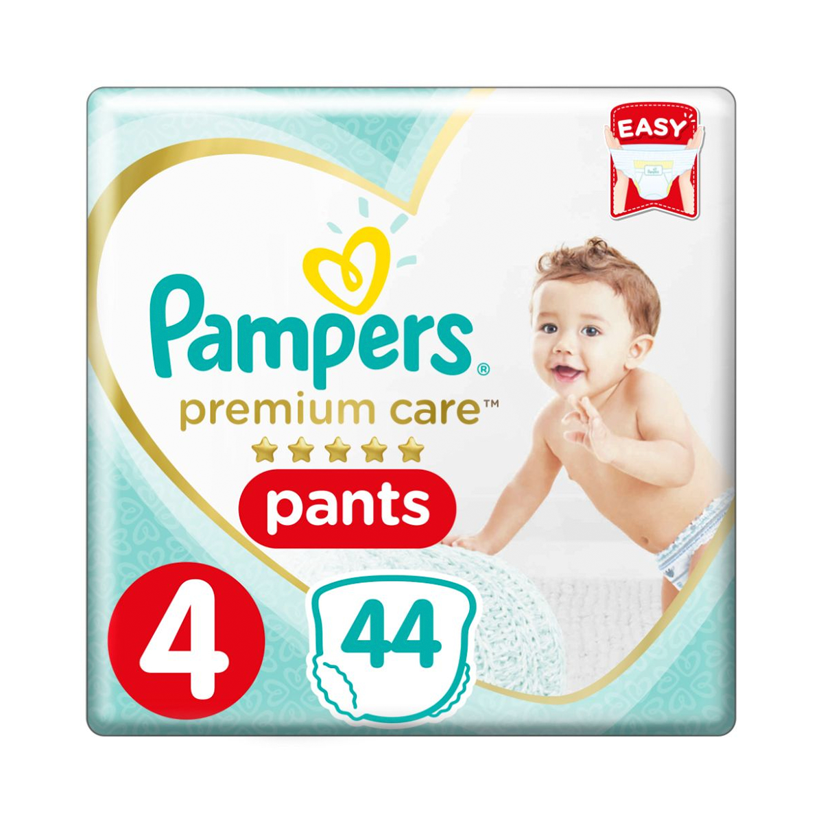 Pampers Premium Care (4) Pants (9-14) Kg 44Pcs image number 0