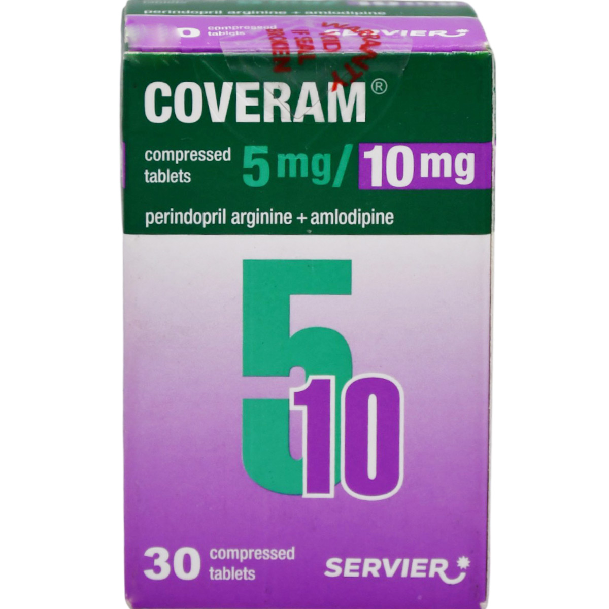 Coveram 5/10mg 30 Tablets image number 0