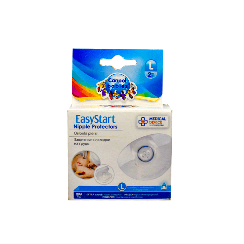 Canpol Easy St.Nipple Protection (L) 2pcs/18-603 image number 0