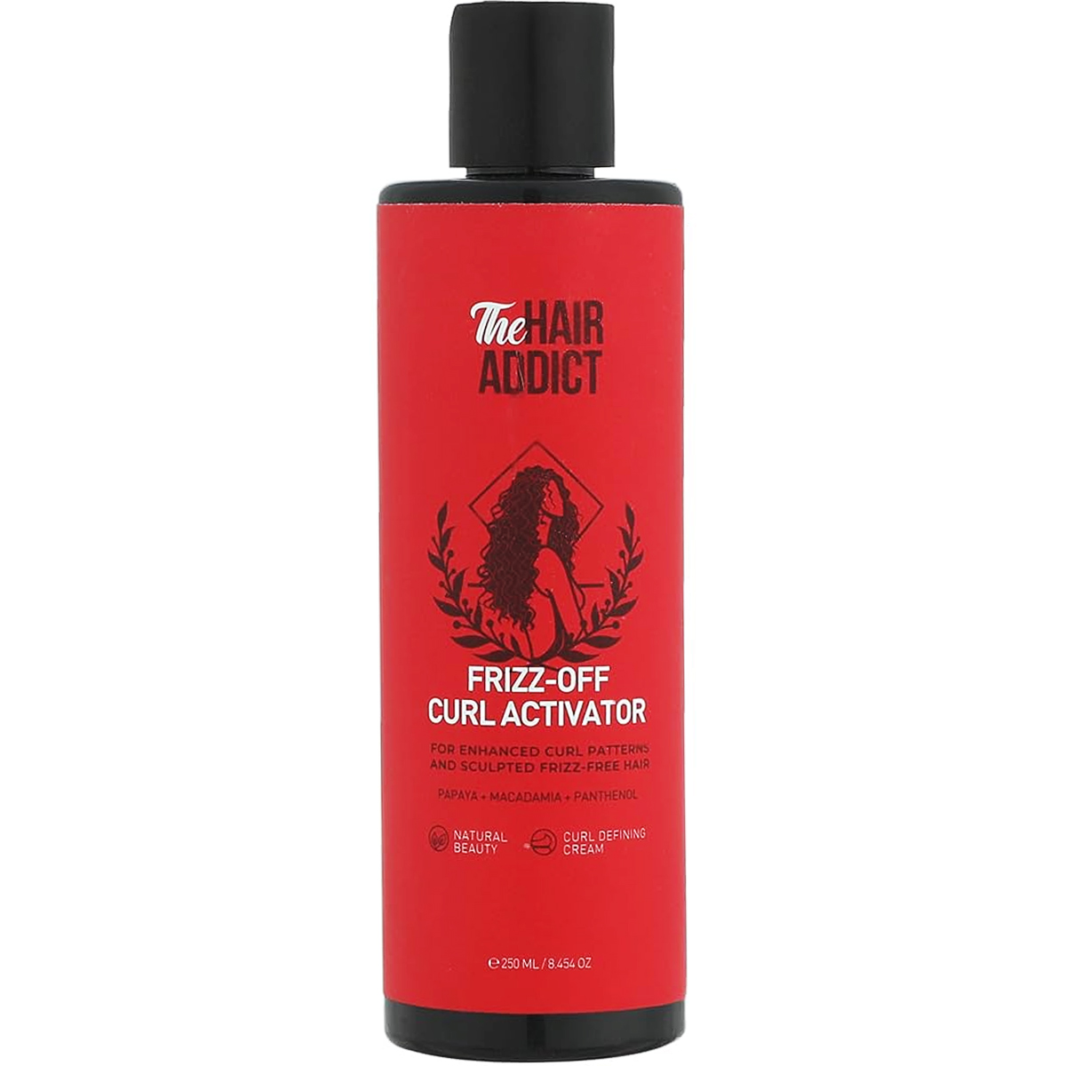 The Hair Addict Frizz Off Curl Cream 250ml image number 0