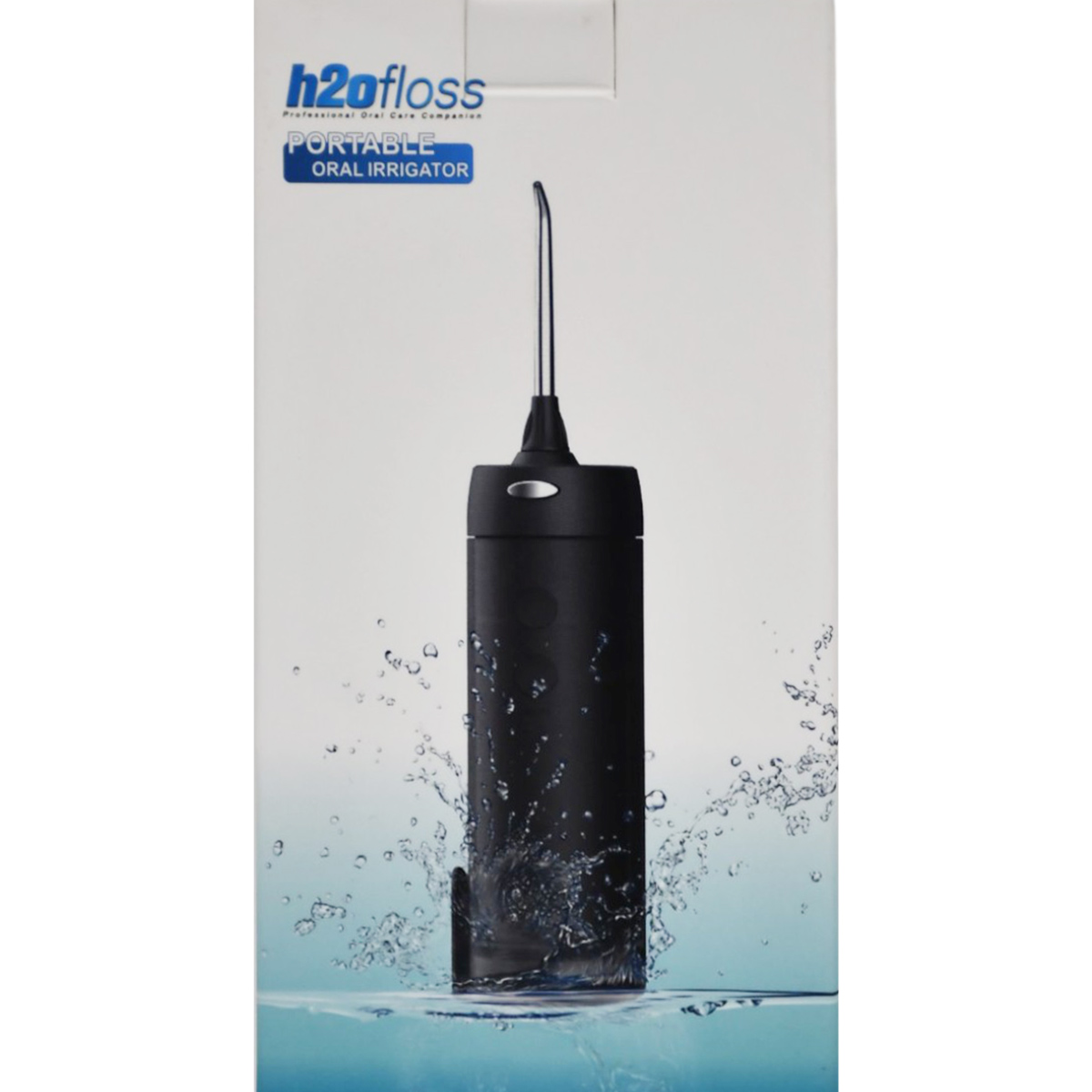 H2OFLOSS Portable Oral Irrigator Pink 200ml image number 0