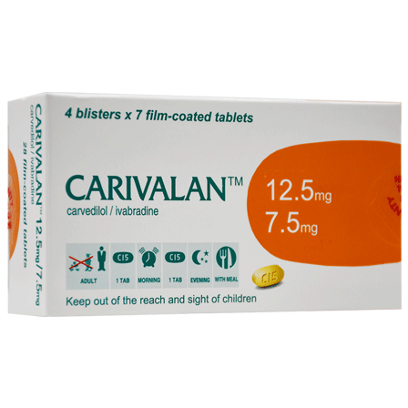 Carivalan 12.5/7.5mg 28 Film Coated Tablet image number 0