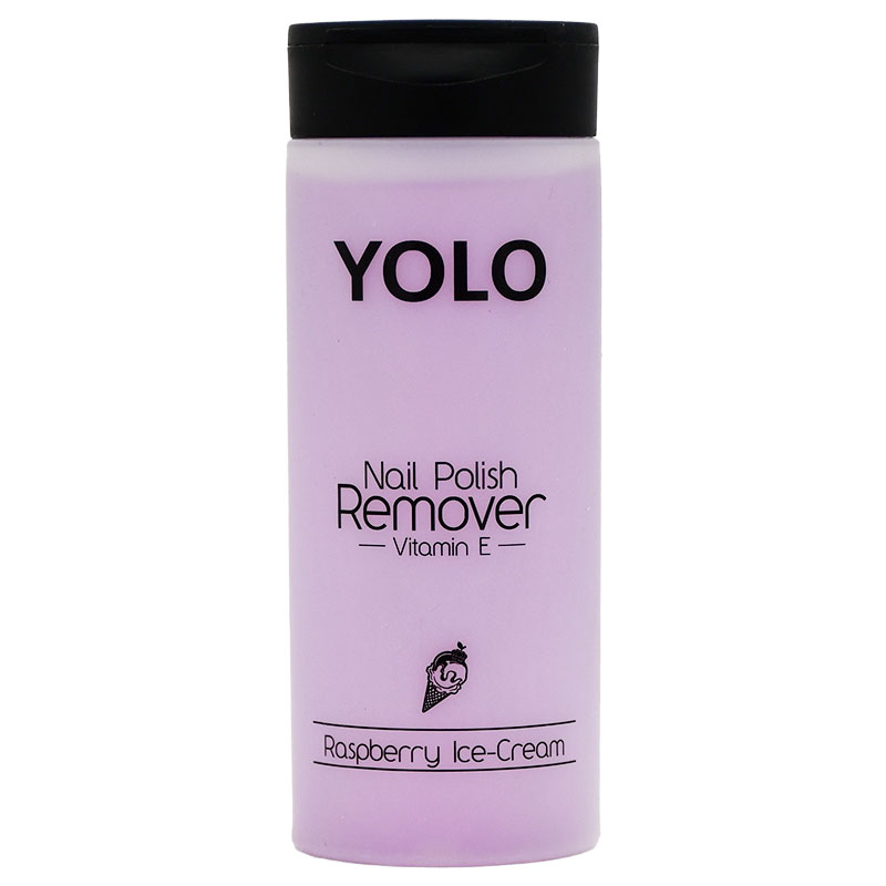 Yolo Nail Polish Remover Rasberry Ice Cream 135ml image number 0