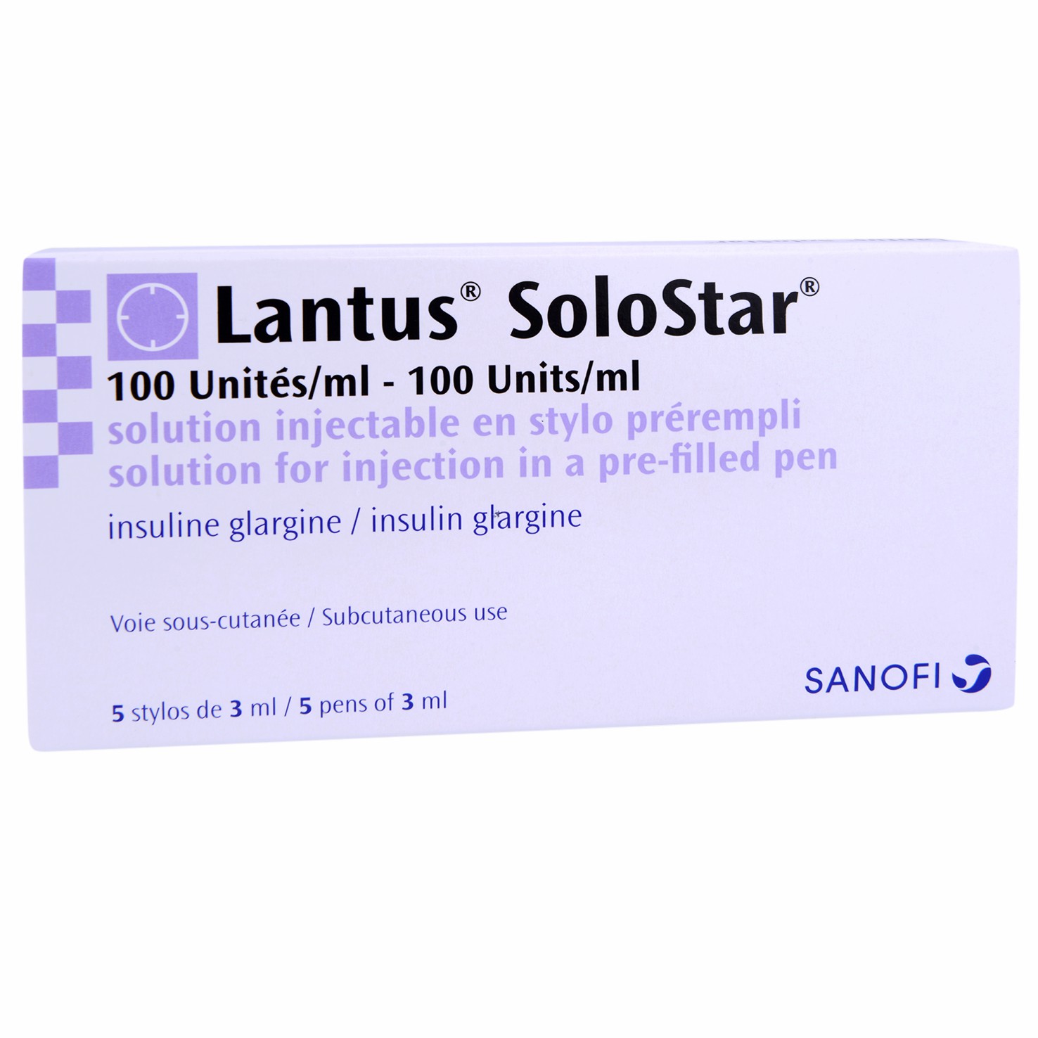 Lantus 100U/ml 3mlx 5/Solostar (Refrigerated) image number 0