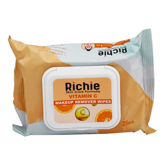 Richie Vitamin C Makeup Remover Wipes 25 Pieces image number 0