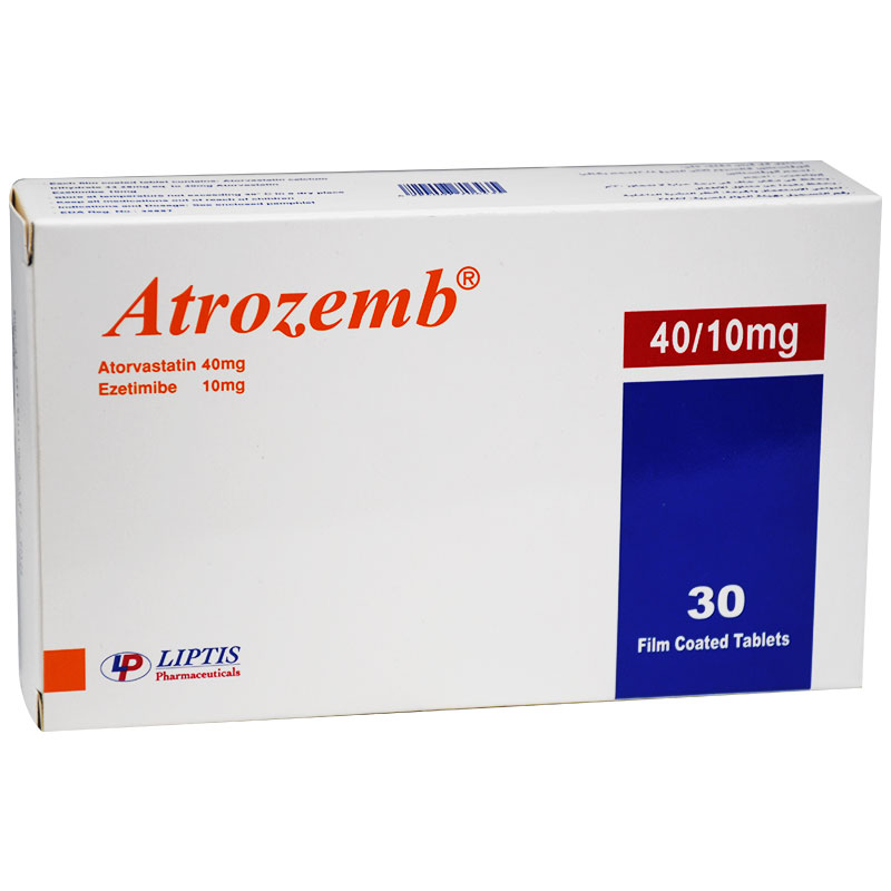 Atrozemb 40/10mg 30 Film Coated Tablet image number 0