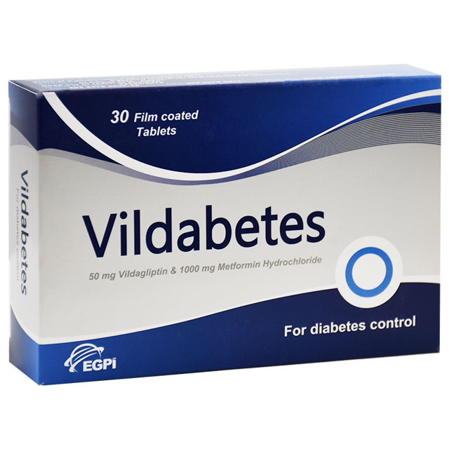 Vildabetes 50mg/1000mg 30 Film Coated Tablets image number 0