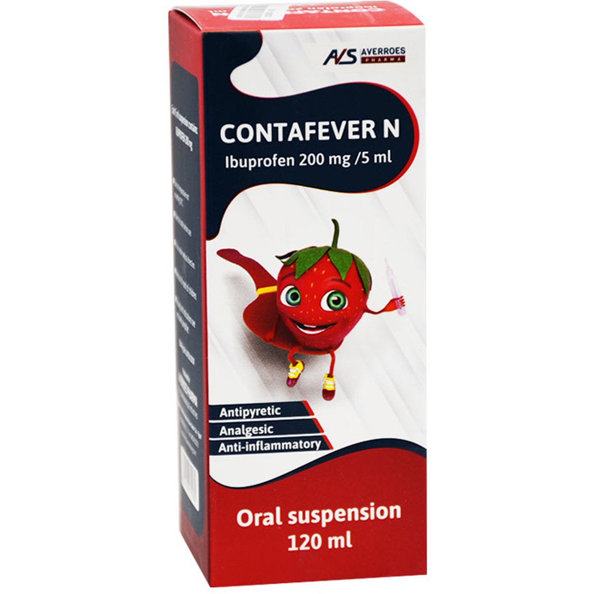 Contafever N 200mg/5ml Suspension 120ml image number 0