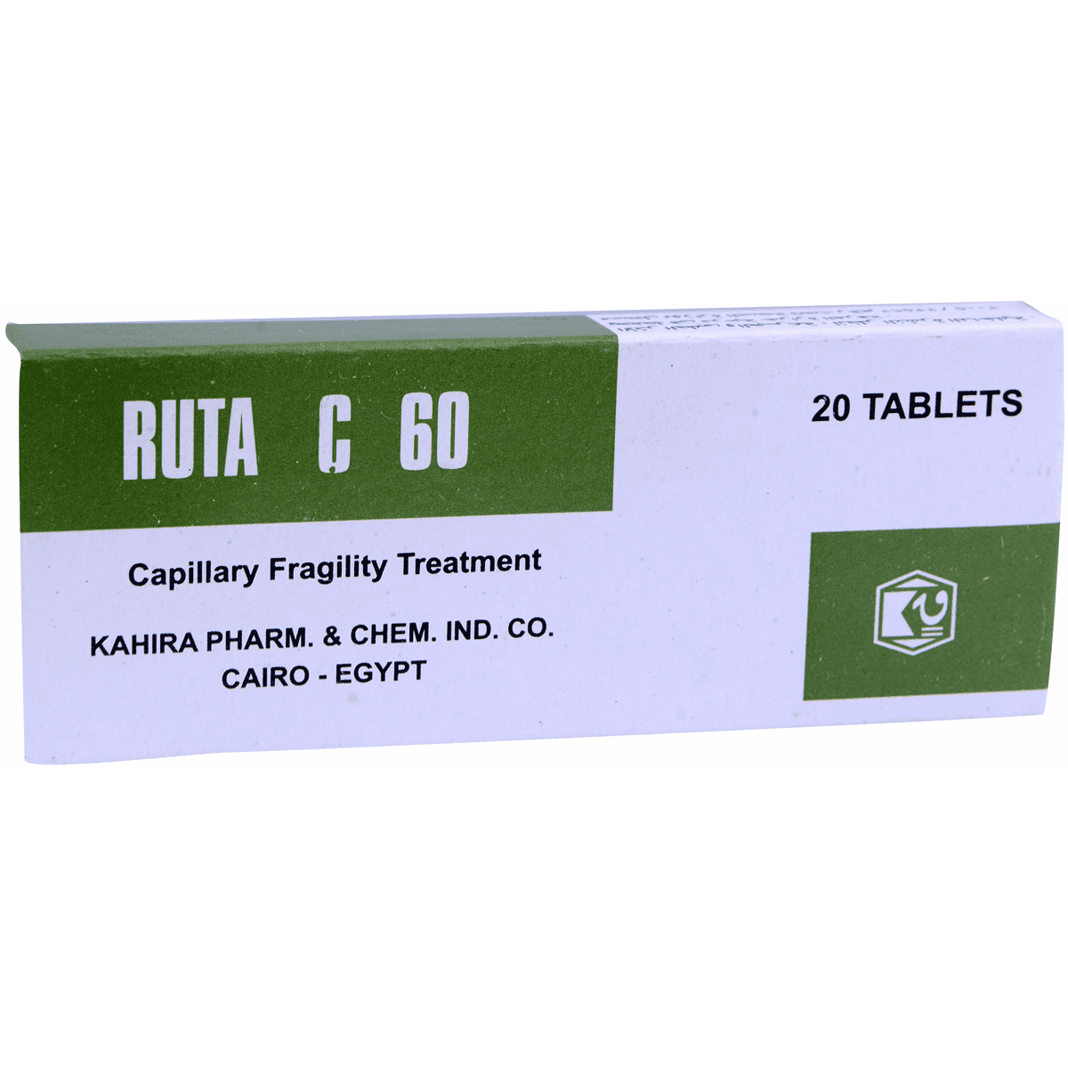 Ruta C 60mg 20 Tablets image number 0