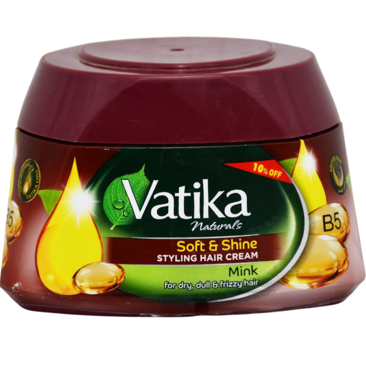 Vatika Soft and Shine Mink Hair Cream 190ml (Offer Pack) image number 0