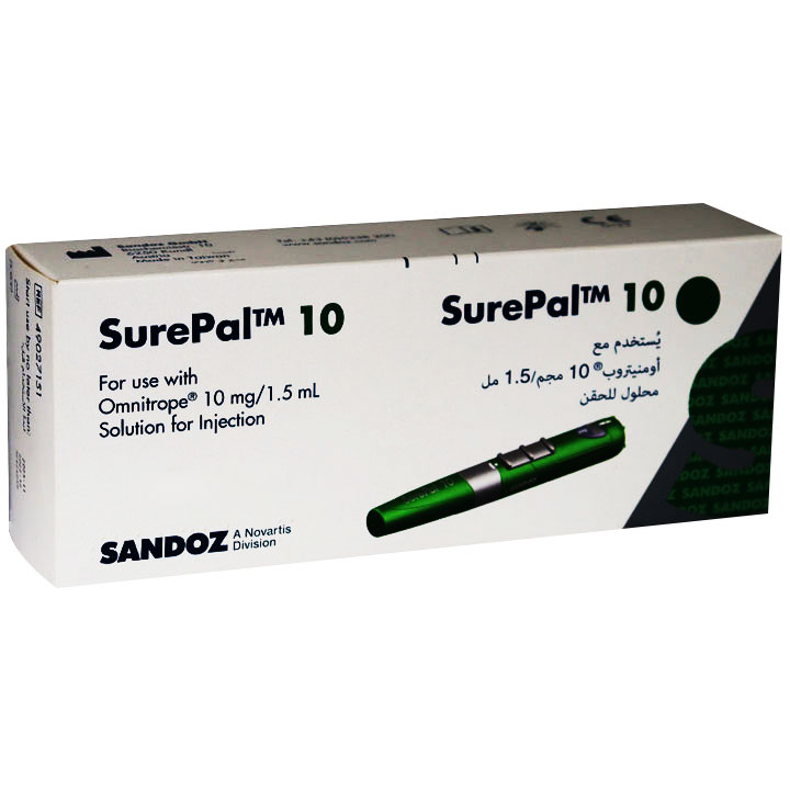 Surepal 10 (pen for use with Omnitrope)  1 Pen image number 0