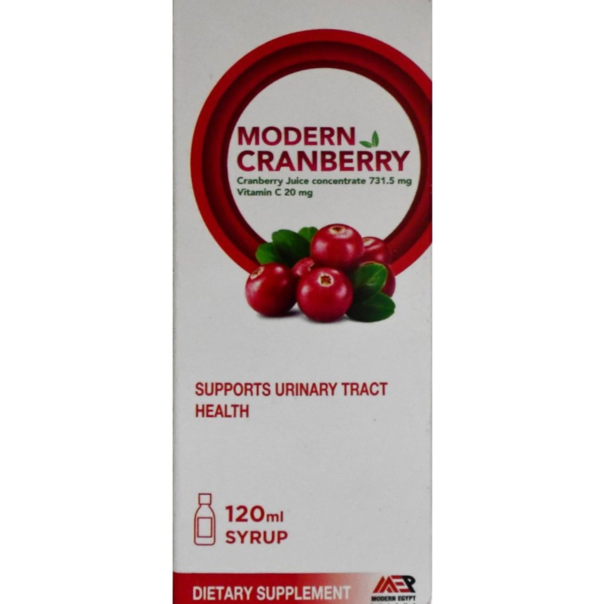 Modern Cranberry Syrup 120ml image number 0