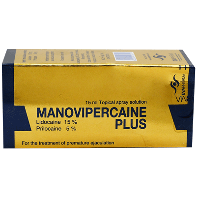Manovipercaine Plus Topical Spray 15ml image number 0
