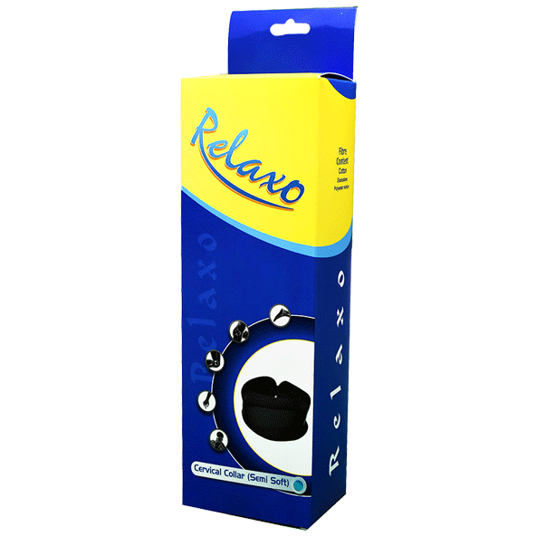 Relaxo Cervical Semi Soft Collar (Large) 0070 image number 0