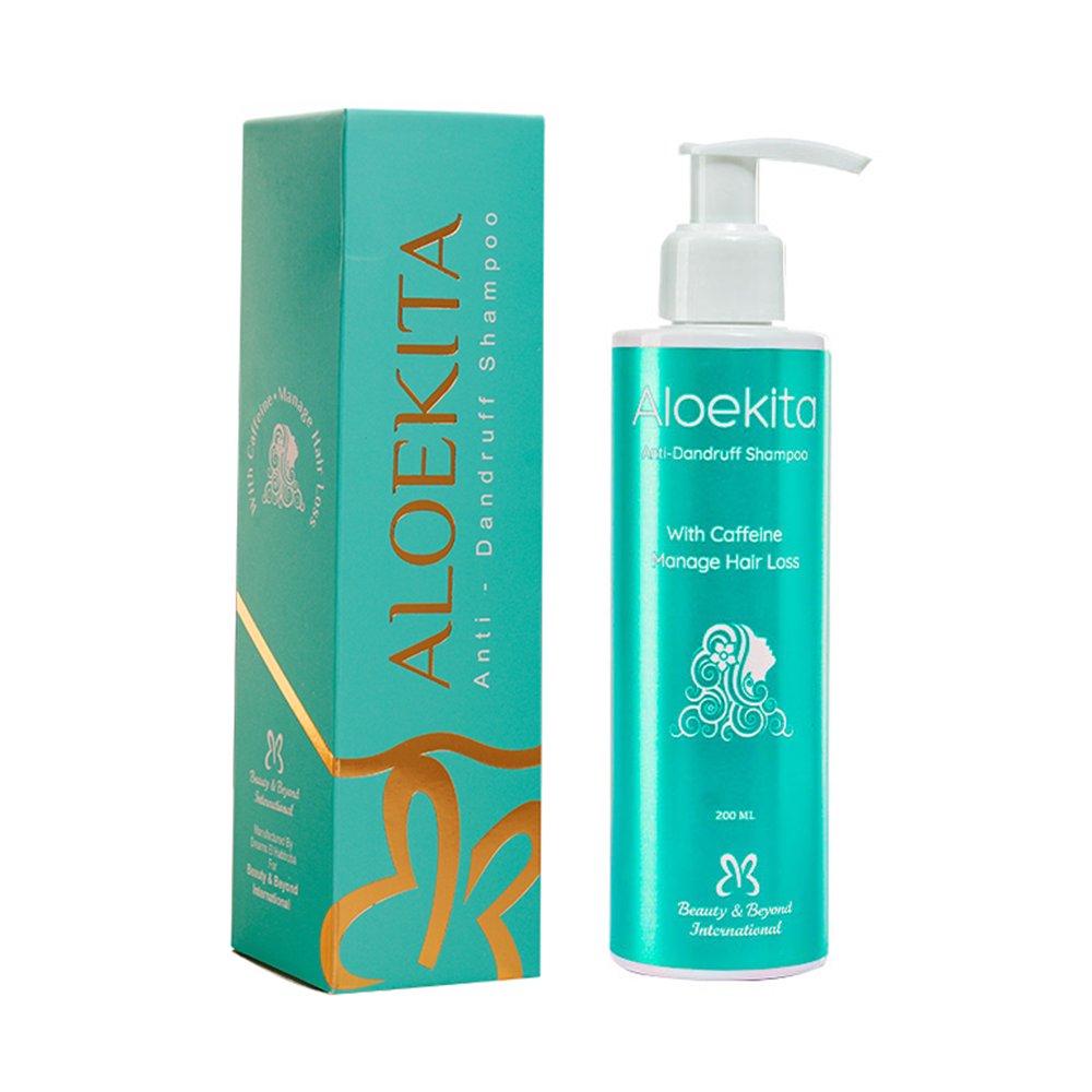 Beauty & Beyond Aloekita Hair Anti Dandruff Shampoo 200ml image number 0
