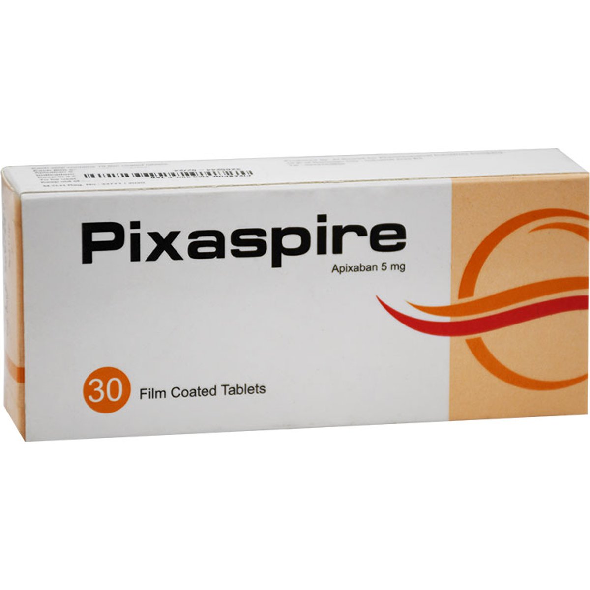 Pixaspire 5mg 30 Film Coated Tablets image number 0