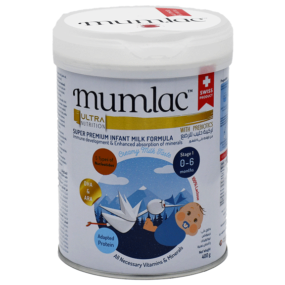 Mumlac Ultra Nutrition 1 (0-6 Months) Milk Powder 400gm image number 0