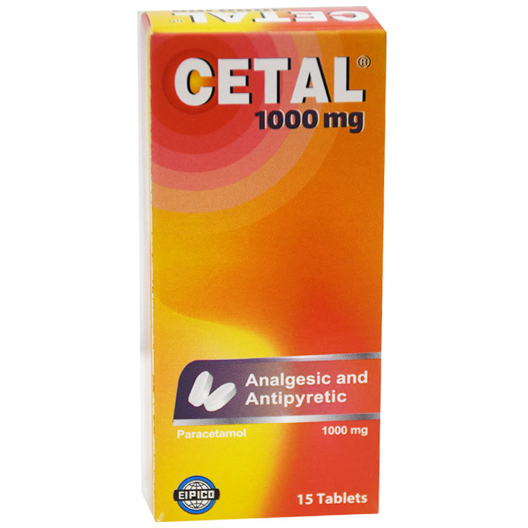 Cetal 1000mg 15 Tablet image number 0
