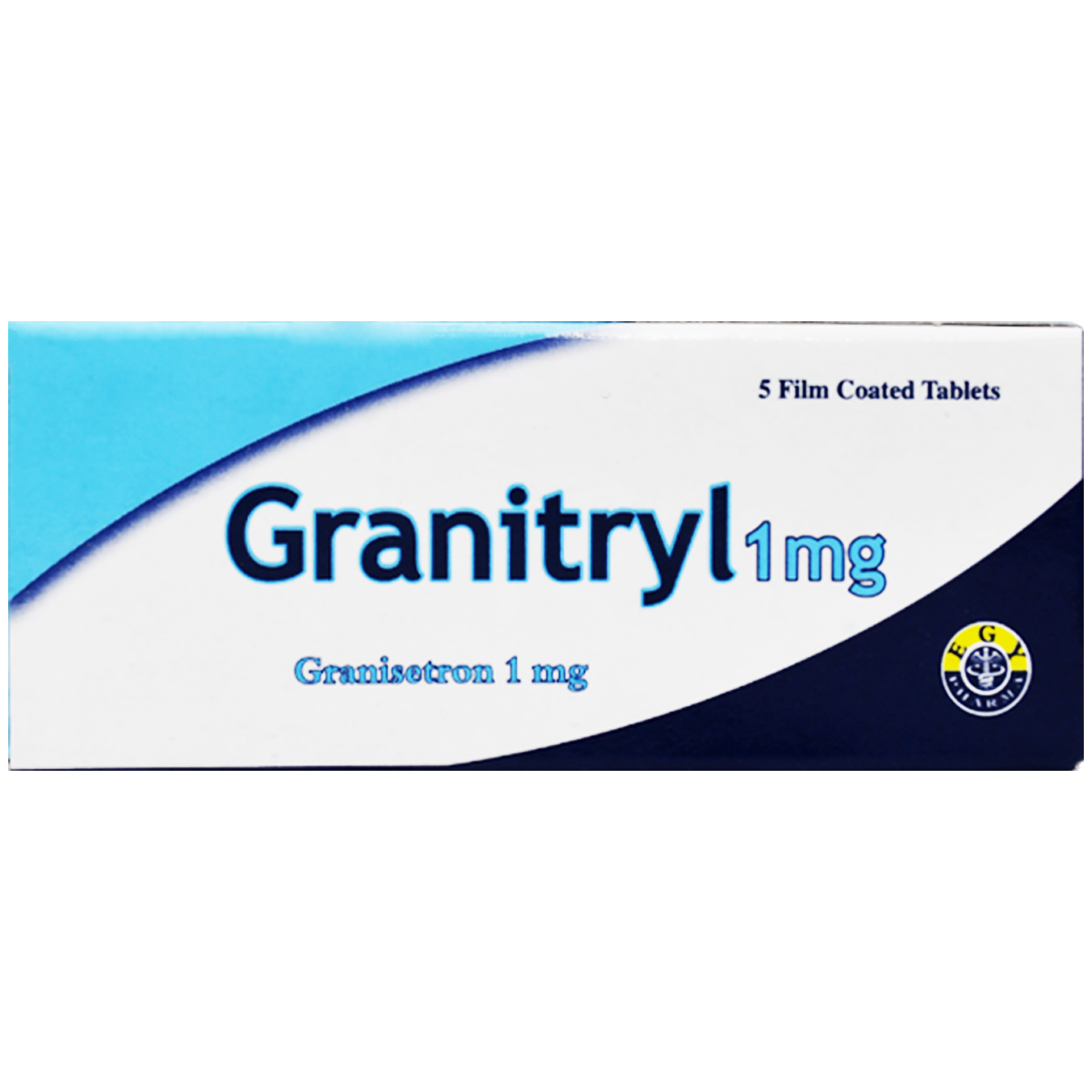 Granitryl 1mg 5 Film Coated Tablets image number 0