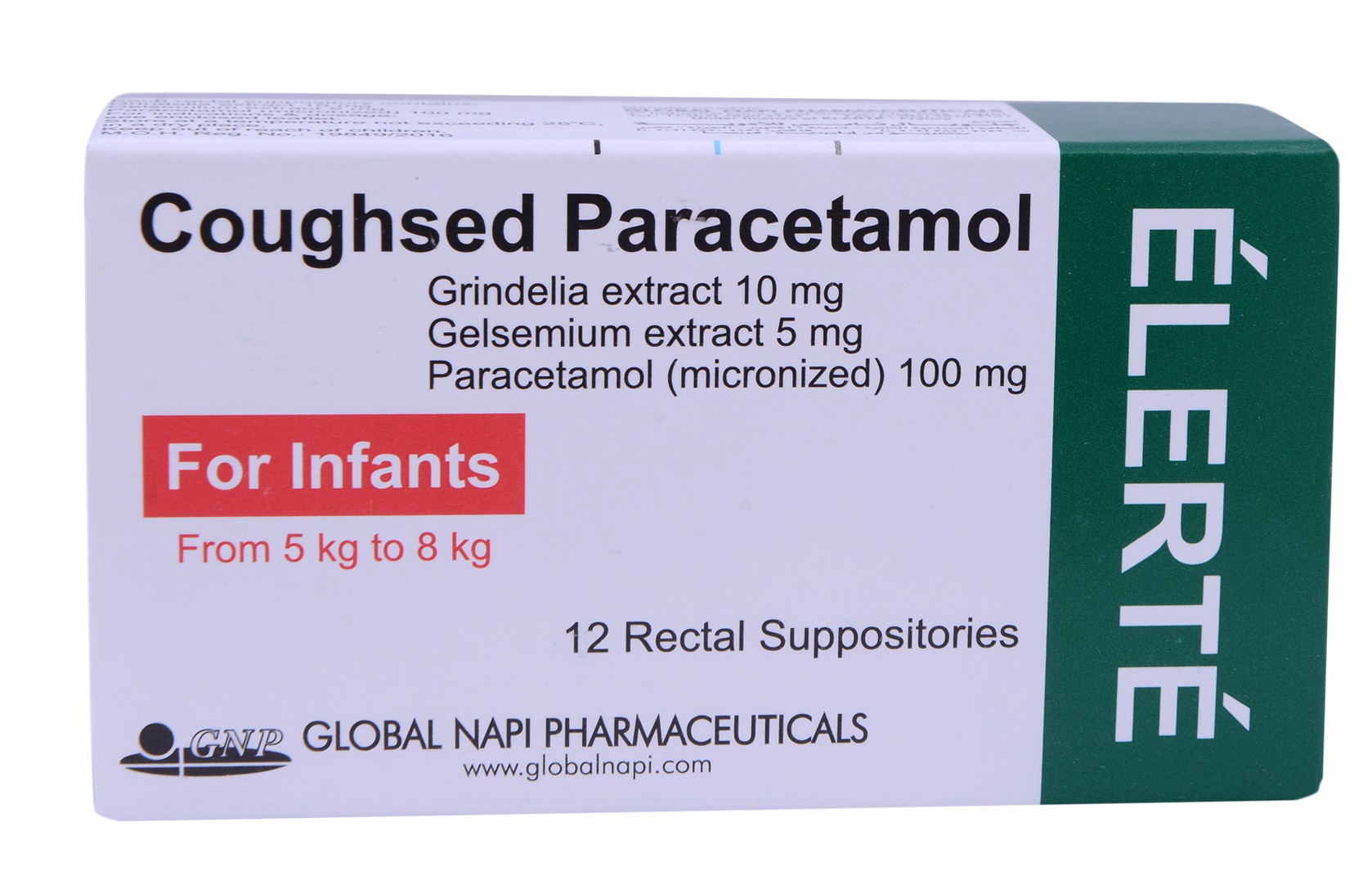 Coughsed P. Infant 12Suppositories image number 0
