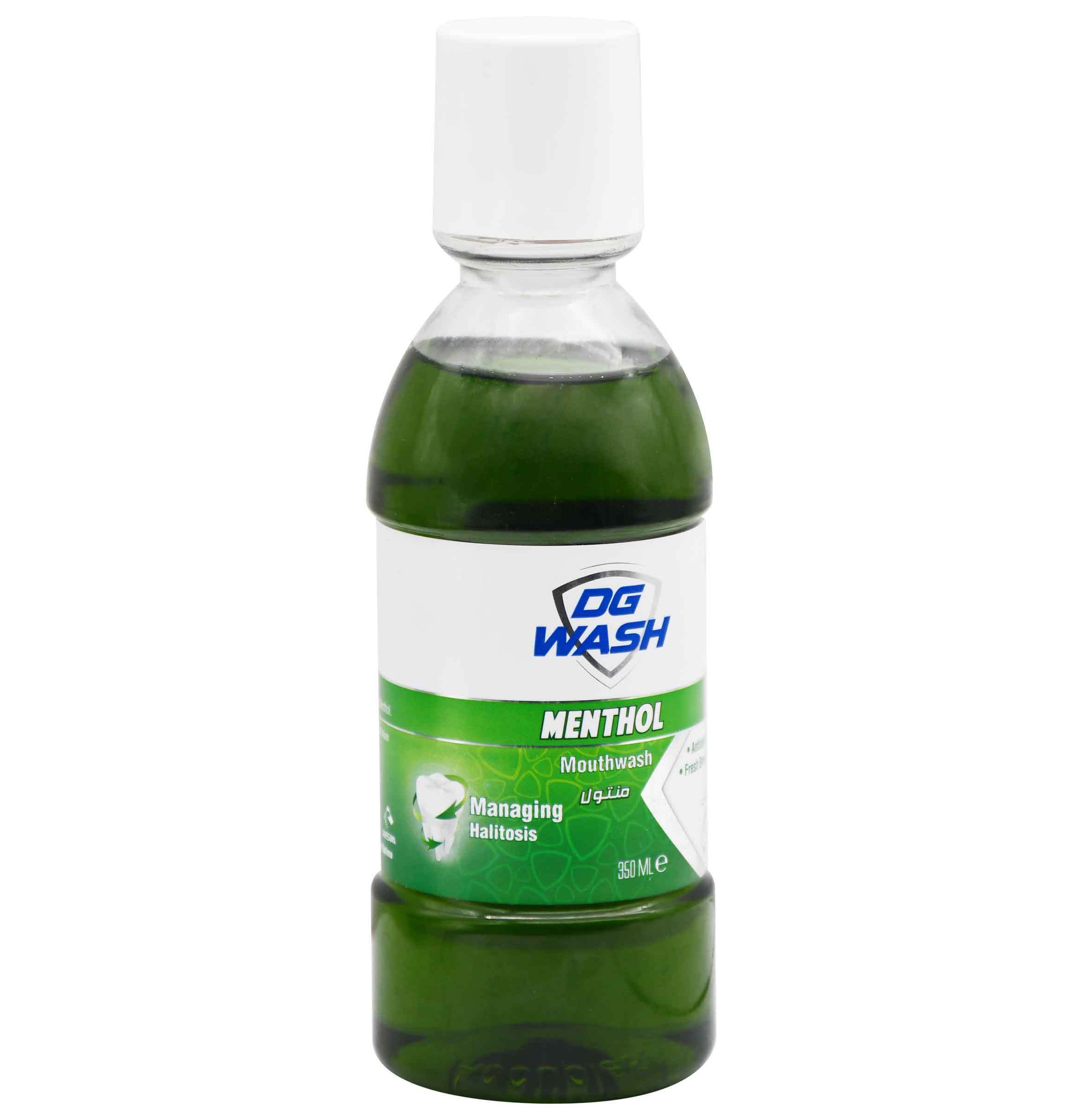 DG Wash Mouthwash With Menthol 350ml image number 0