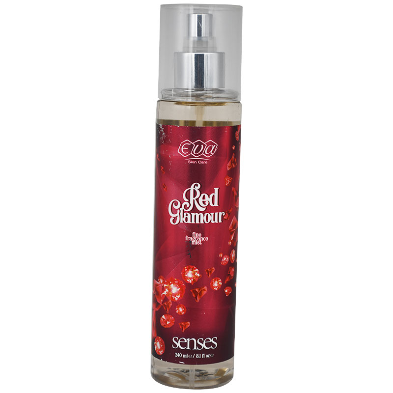 Eva Senses Red Glamour Body Mist For Women 240ml image number 0