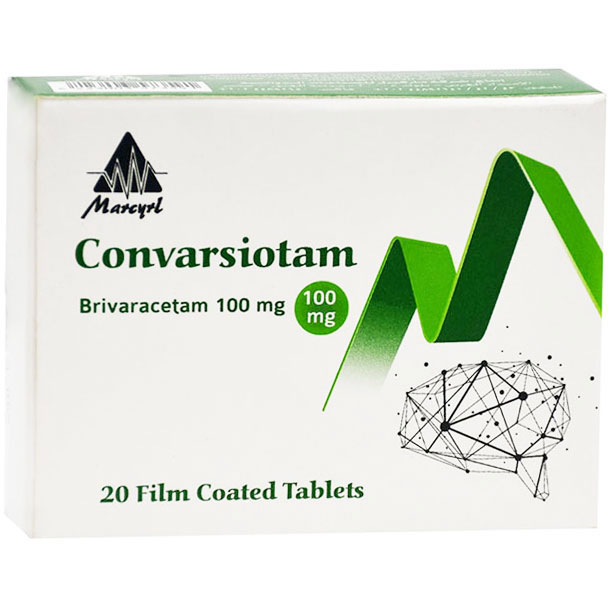 Convarsiotam 100mg 20 Film Coated Tablet image number 0
