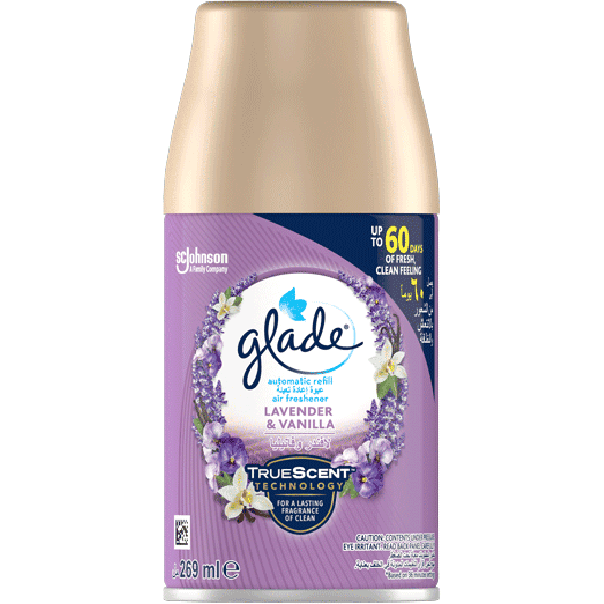Glade Automatic Refill Lavender & Vanilla Spray 175gm image number 0