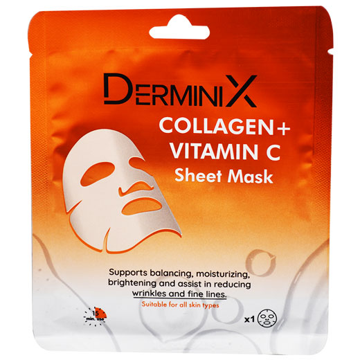 Derminix Collagen and Vitamin C Sheet Mask image number 0