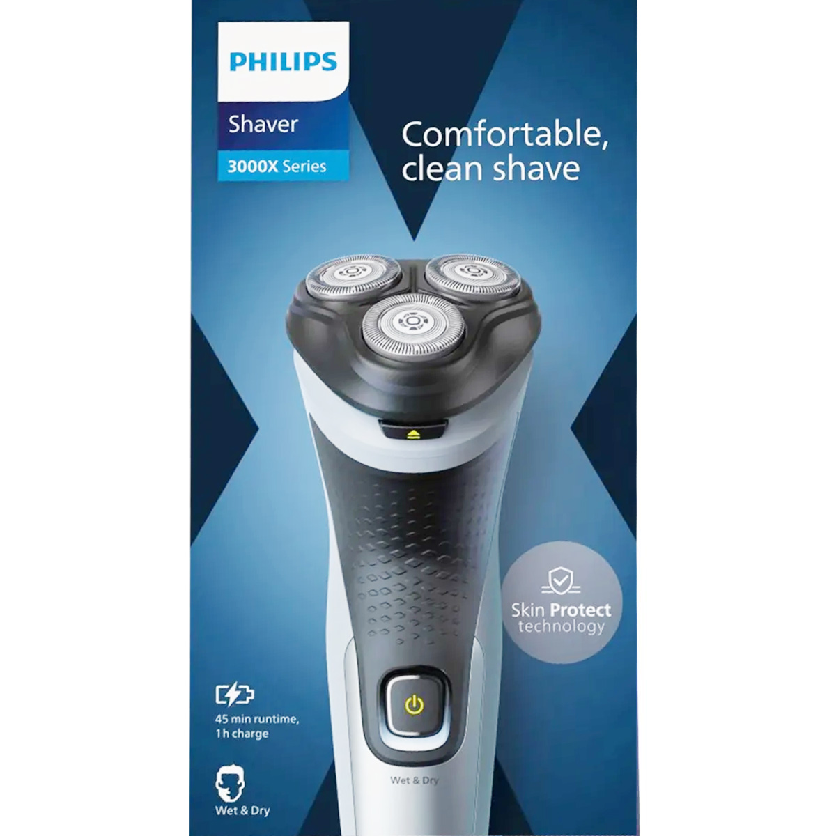 Philips Shaver 3000X Wet and Dry/X3063/00 image number 0