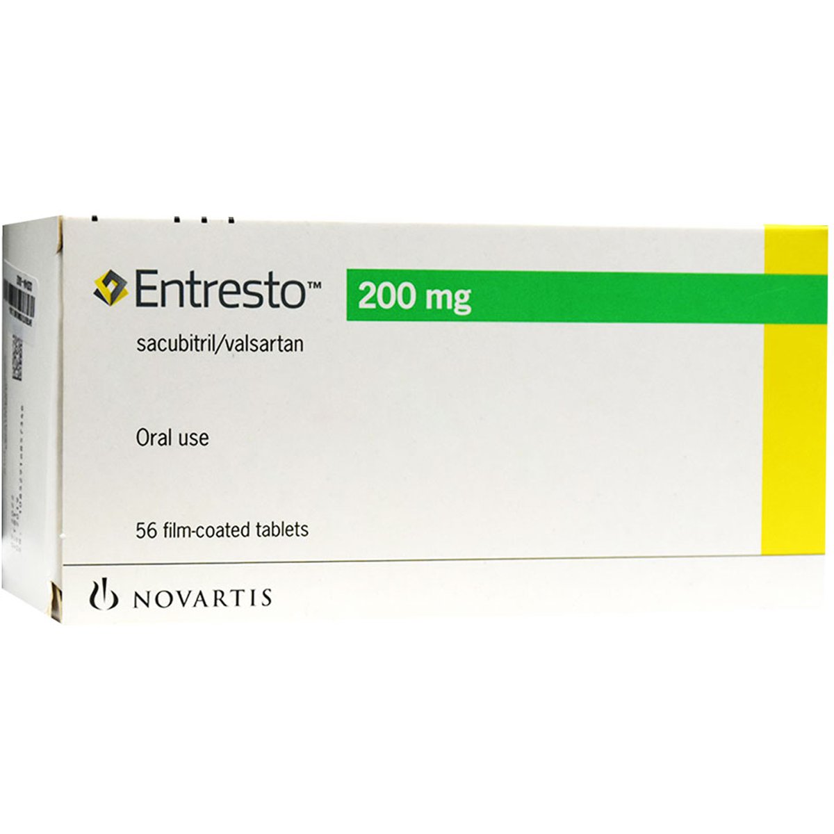 Entresto 200mg 56 Film Coated Tablets image number 0