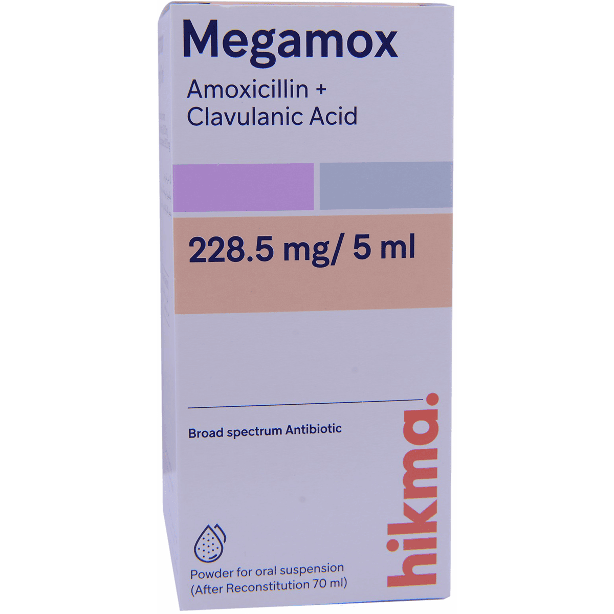 Megamox 228mg (70ml) Suspension image number 0