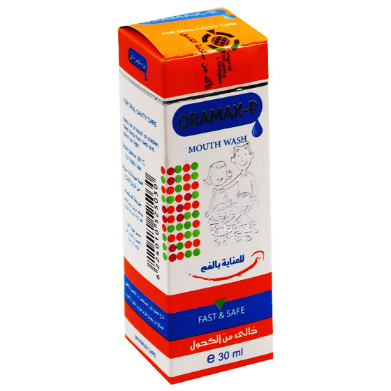 Oramax-P 30ml Mouth Wash image number 0