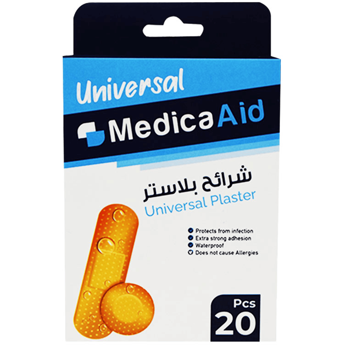 Plaster Medica Aid (Universal) 20 Pieces image number 0