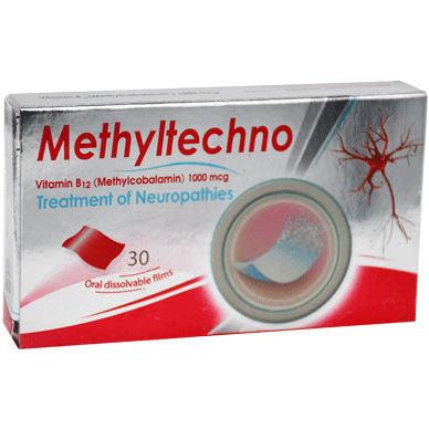 Methyltechno 1000mcg 30 Orodispersible Film image number 0
