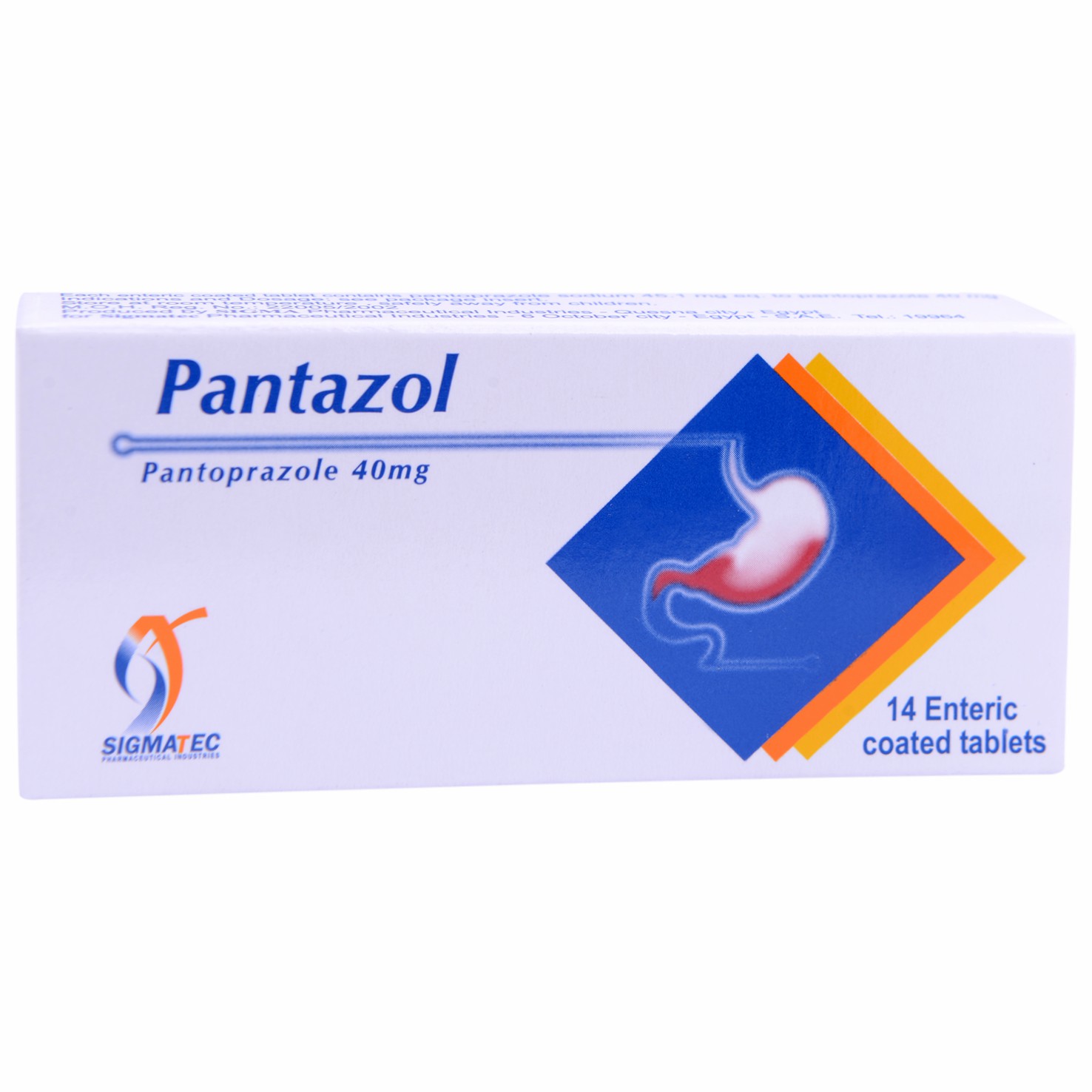 Pantazol 40mg 14 Tablet image number 0