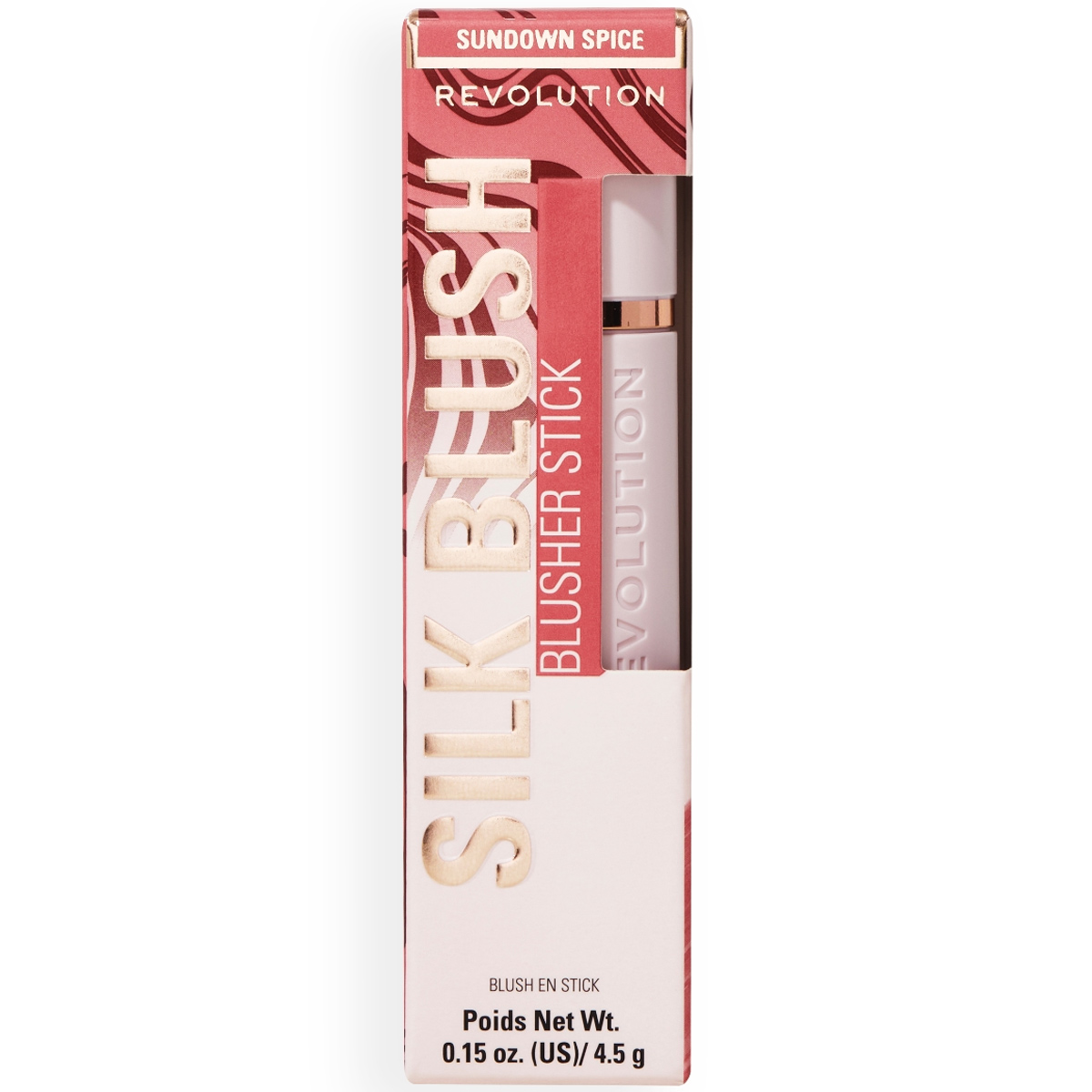 Revolution Silk Blush Stick Sundown Spice image number 0