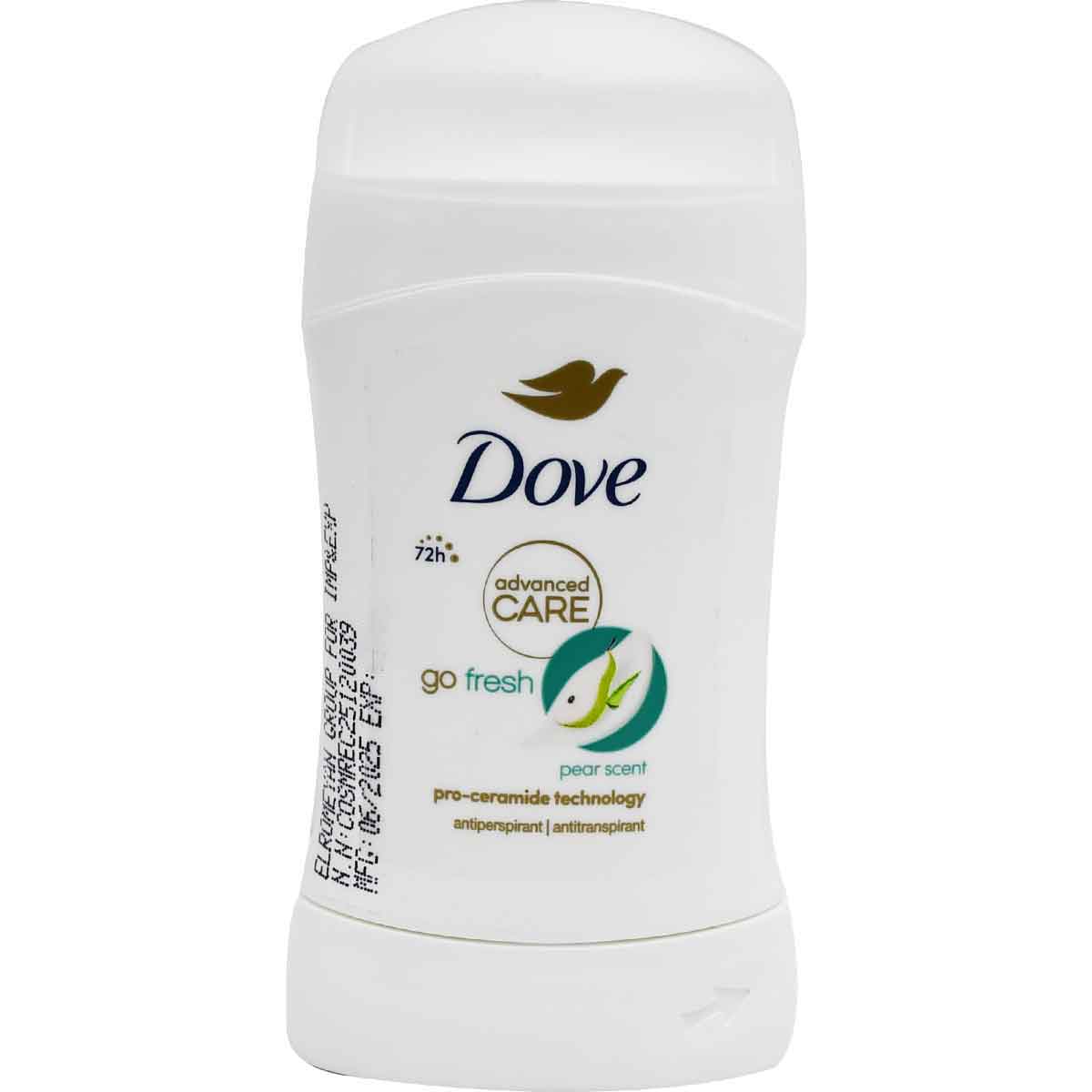 Dove Go Fresh Pear Scent Deodorant Stick 50ml image number 0