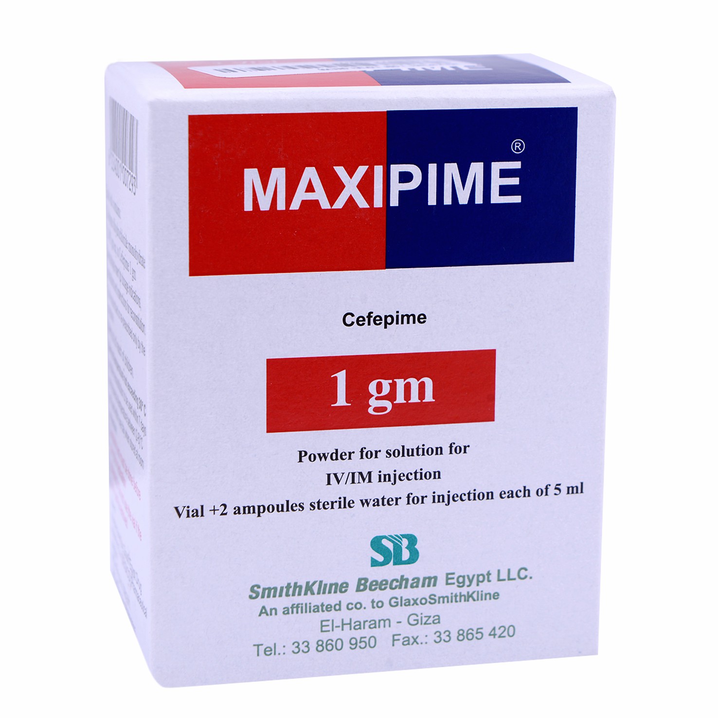 Maxipime 1gm 1 Vial image number 0