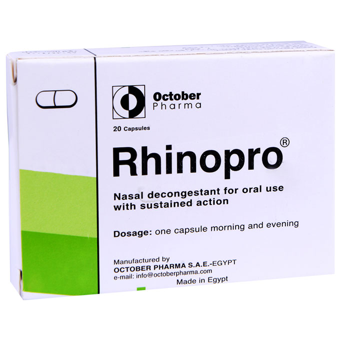 Rhinopro 20 Capsules image number 0