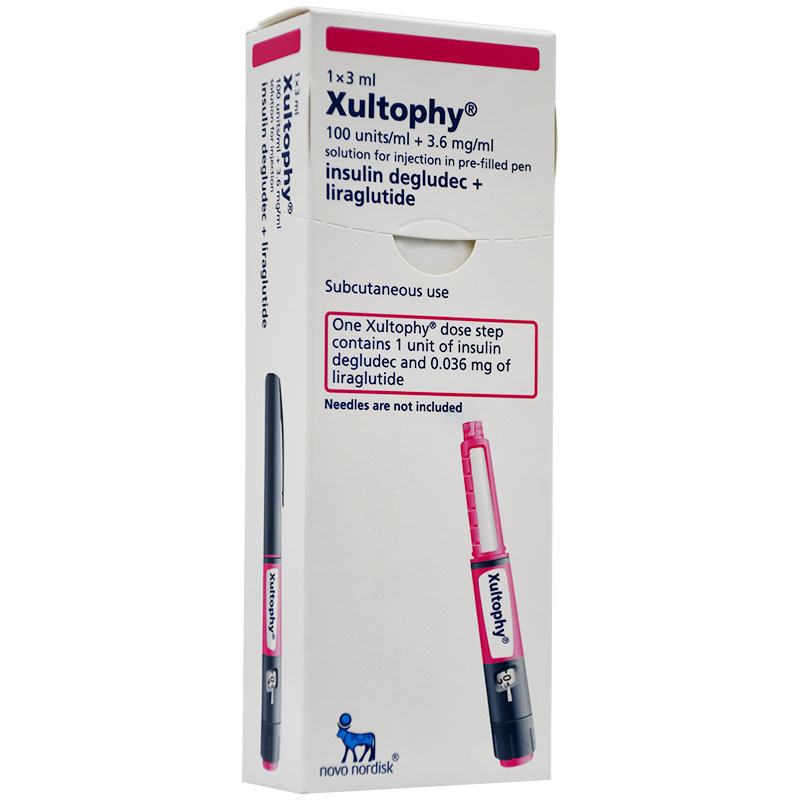 Xultophy 100 IU/ml + 3.6mg/ml 1 Prefilled Pen 3ml (Refrigerated) image number 0
