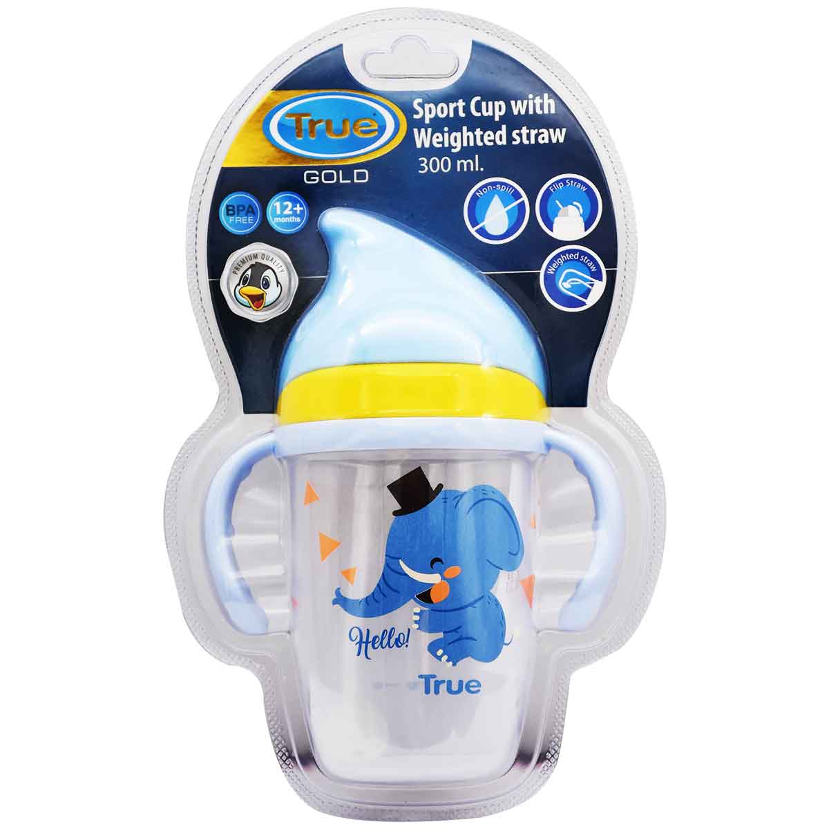 True Gold Sport Cup With Straw (12 Month+) 300 ml /2024801 image number 0