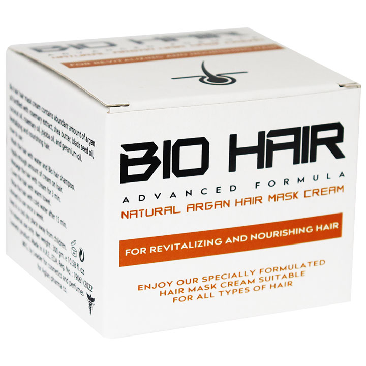 Bio Hair Natural Argan Hair Mask Cream 300gm image number 0