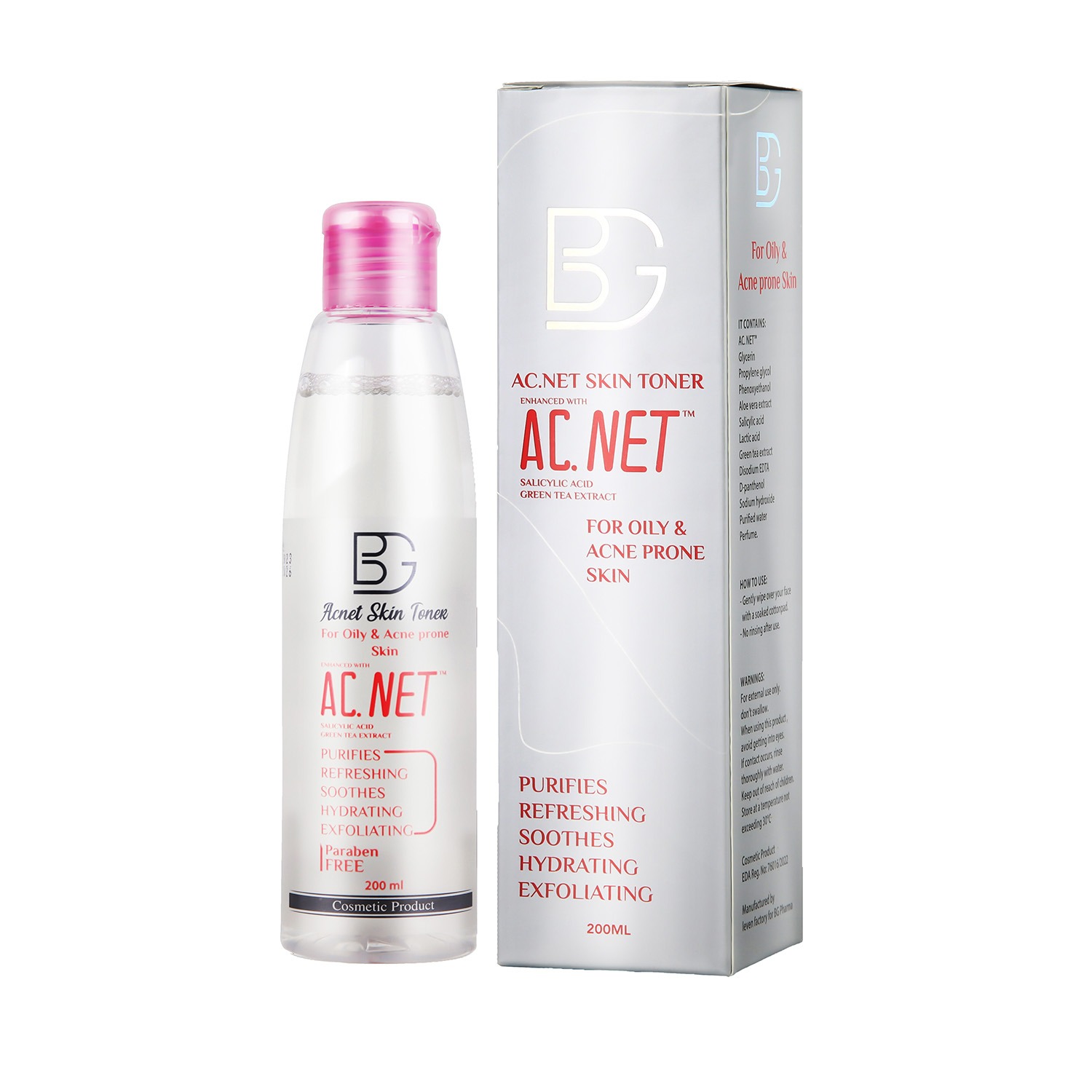 BG Acne Control Skin Toner 200ml image number 0