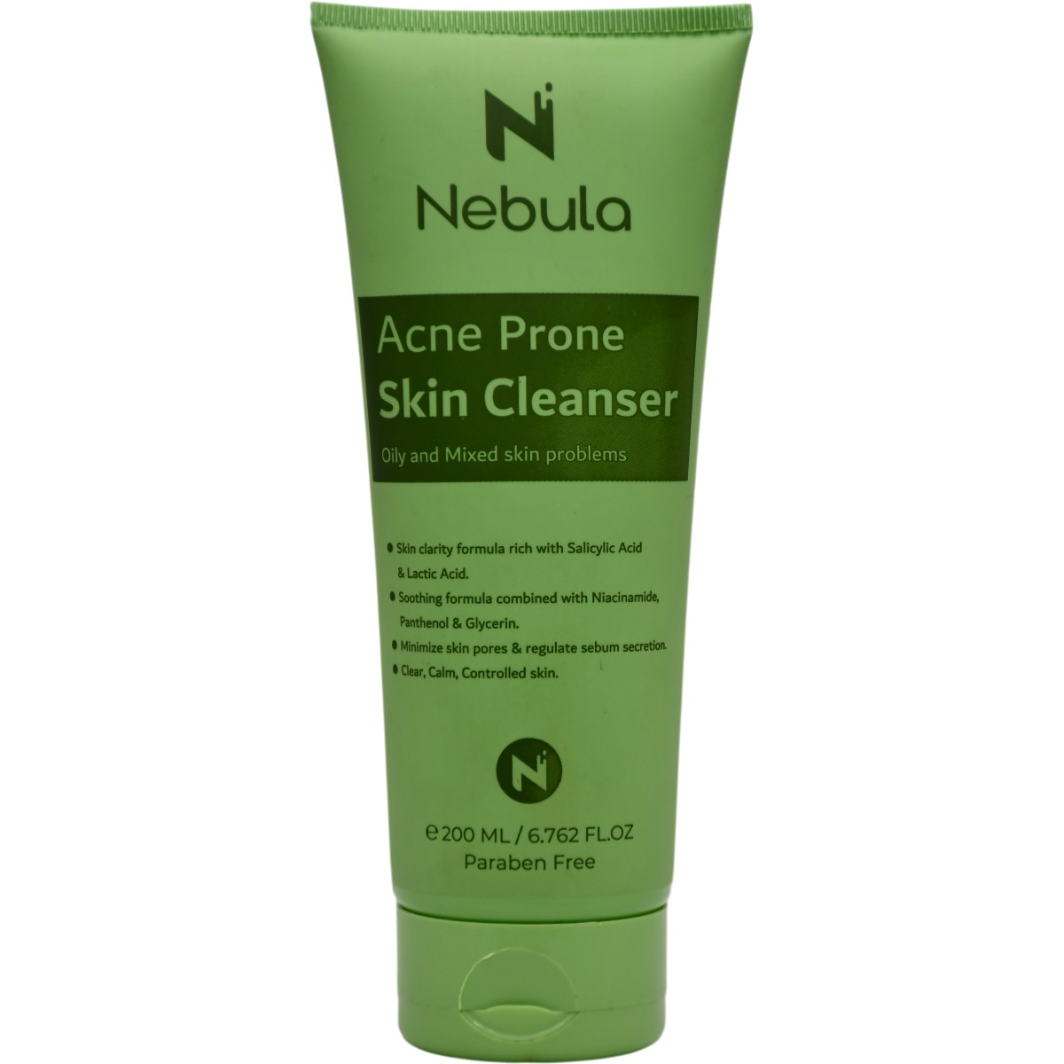 Nebula Acne Prone Skin Cleanser For Oily and Mixed Skin 200ml image number 0